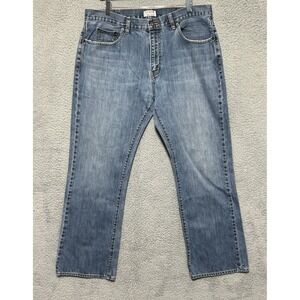 J Crew Bootcut Jeans Men's 38x32 Blue Light Wash 5 Pockets Style 86572 Classic